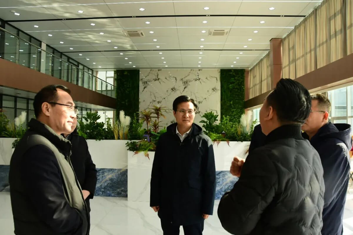 罗庄区区长张强带队督导全区重点项目复工复产